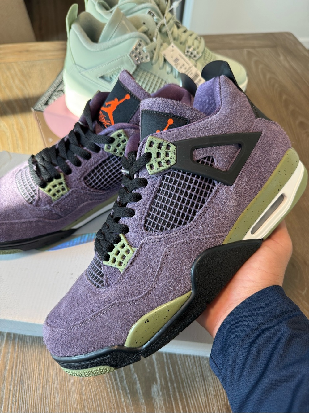 Jordan 4 purple canyon